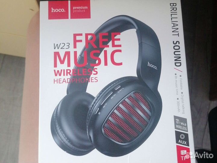 Беспроводные наушники hoco w23