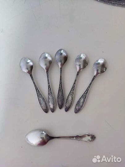 Ложка мельхиоровые мгц 6 шт