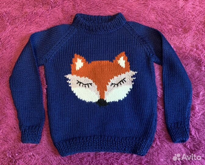 Свитер детский шерсть 110-116