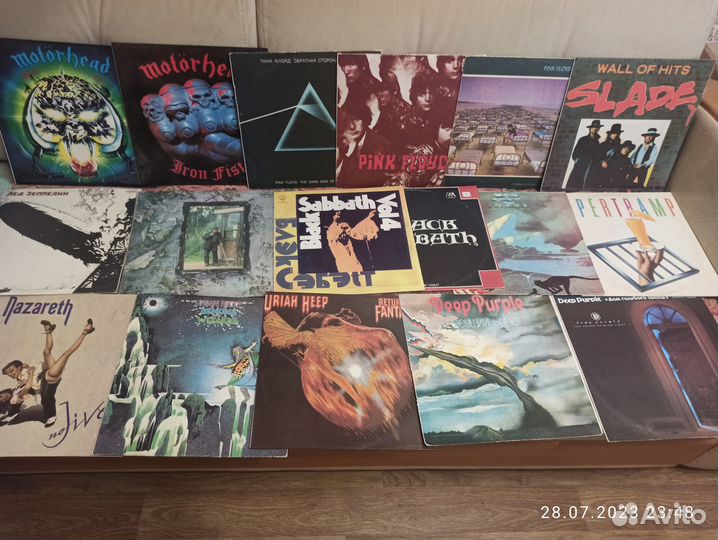 Пластинки Motorhead Pink Floyd Led Zeppelin
