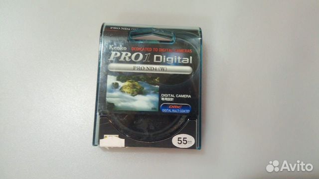 Нейтрально-серый фильтр kenko 55мм PRO 1D ND4 W