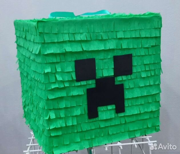 Пиньята Майнкрафт Крипер в наличии
