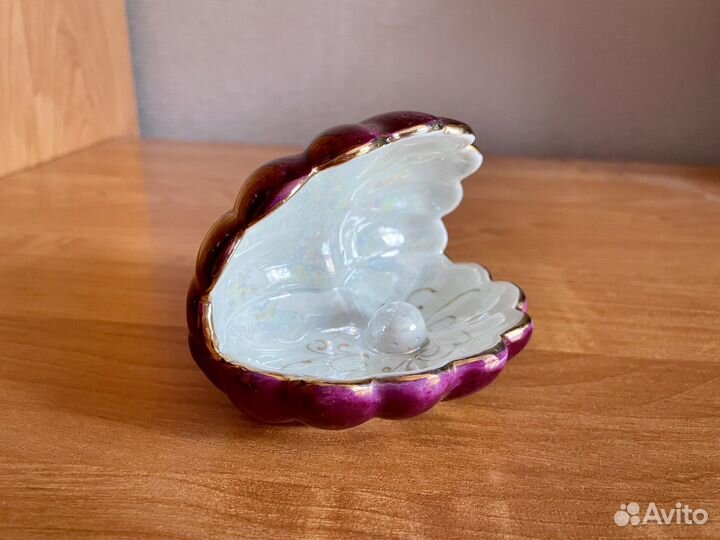 Статуэтка фарфоровая Ракушка, новая