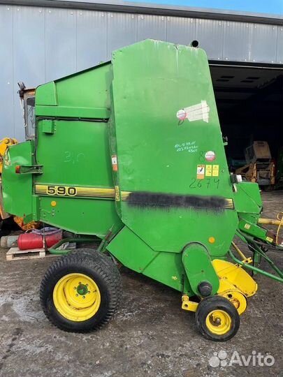 Пресс-подборщик John Deere 590, 2015