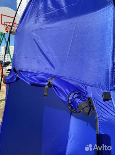 Каркасная палатка душ туалет. Новая