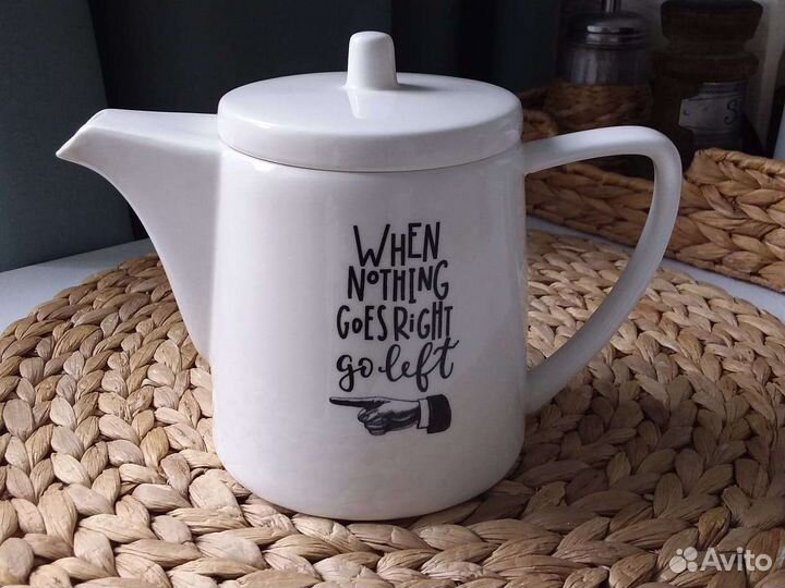 Чайник заварочный стеклянный