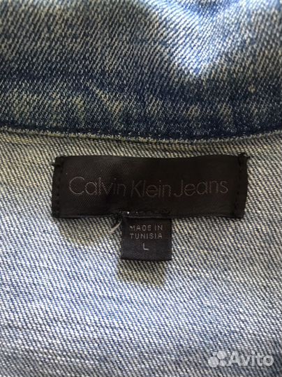 Джинсовая куртка calvin klein jeans