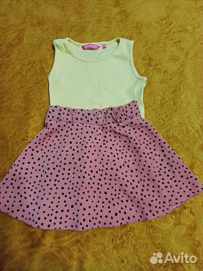 Вещи пакетом на девочку 98-104