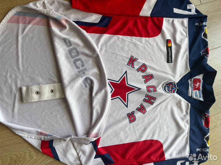 Хоккейная форма мхл красная армия цска