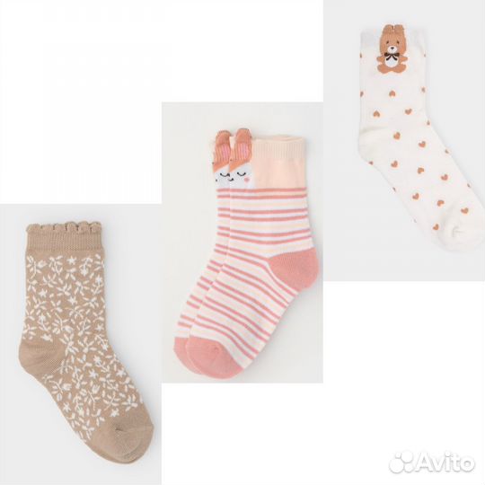 Носки для девочки в ассортименте р-р 9-22