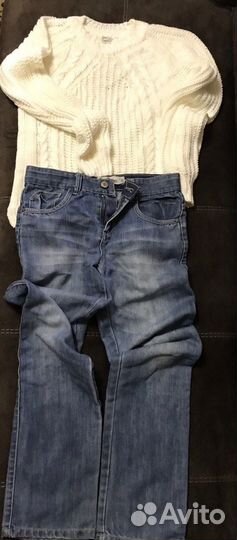 Свитер белый для девочки на 12 лет