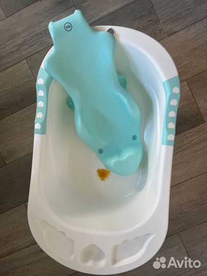 Ванночка для купания для новорожденных + горка HB