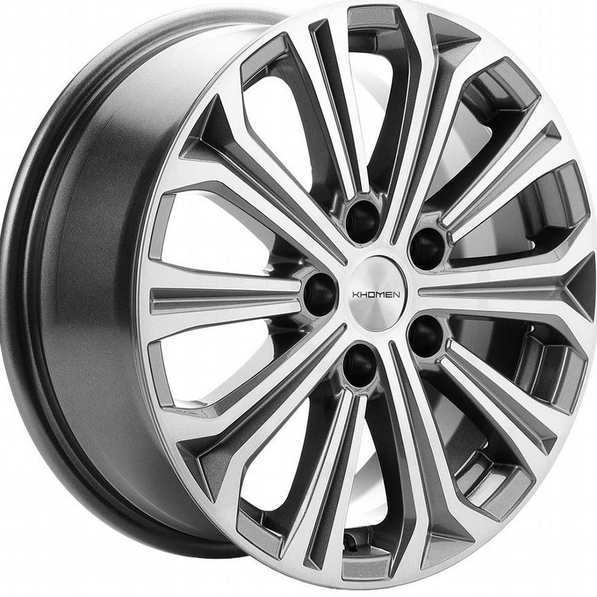 Диски Khomen KHW1610 6.5x16 5x114.3 ET41 D67.1 Gray-FP