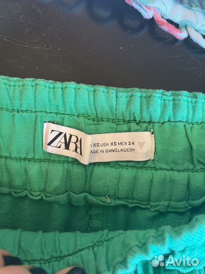 Джинсовые шорты Zara XS