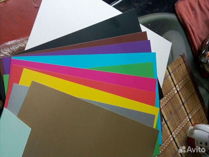 Цветной картон 10 листов