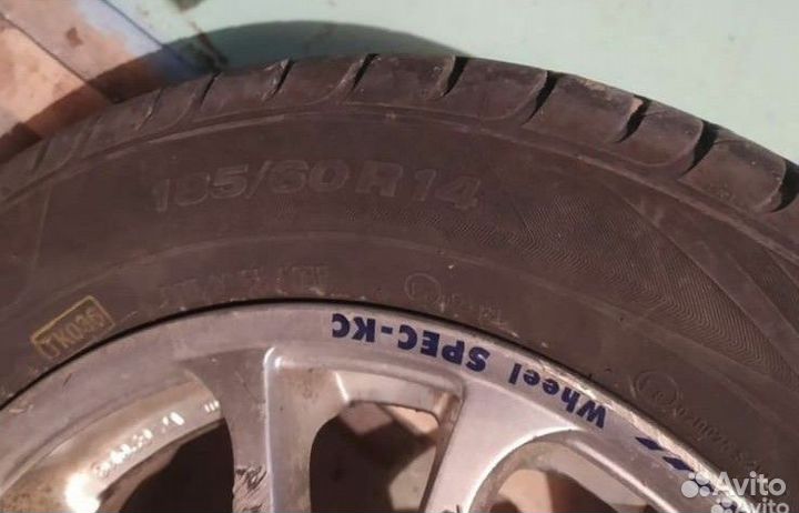 Летние колеса с литым дисками 185/60 r14