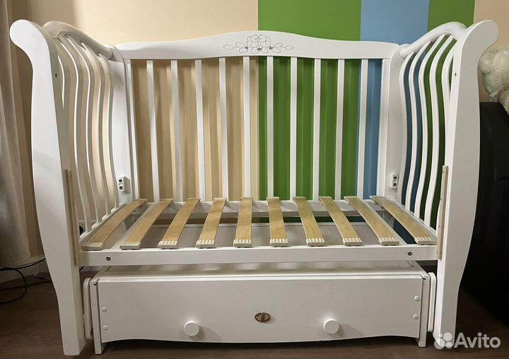 Кроватка детская, модель «Аэлита» С888