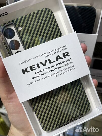 Чехол Kevlar Samsung S23 Ultra/ S23/ S23 Plus