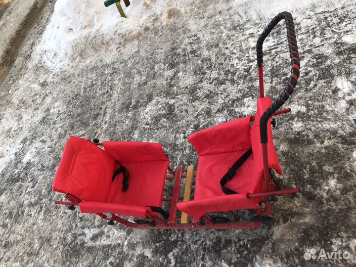 Сани для двойни