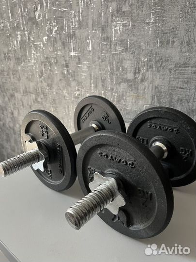 Гантели разборные