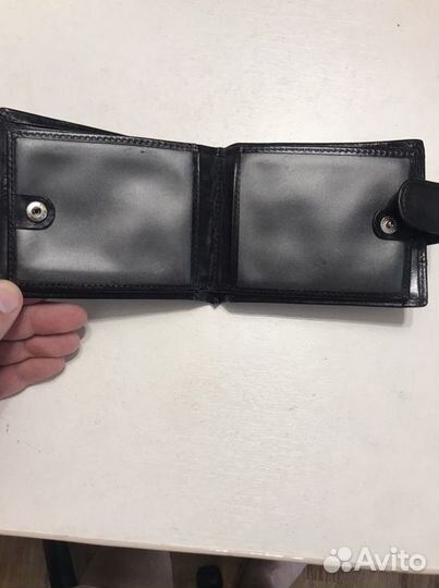 Кошелек мужской кожаный
