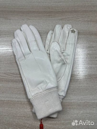 Перчатки зимние женские (кожзам)