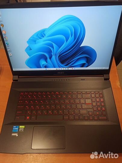 Мощный игровой ноутбук MSI Katana GF76 RTX3060