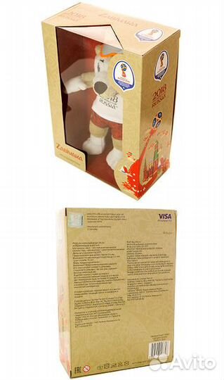 Забивака 24 см в подарочной коробке. Чм 2018