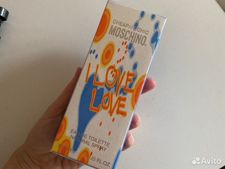 Moschino i love love новые духи