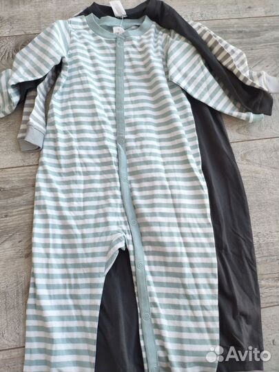 H&M слипы,одежда 80,92см,пижама 86см новые