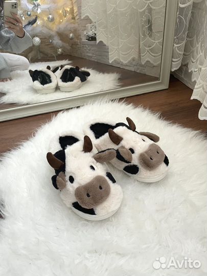 Тапочки корова