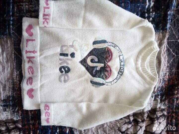 Пакет вещей на девочку 110 116 128