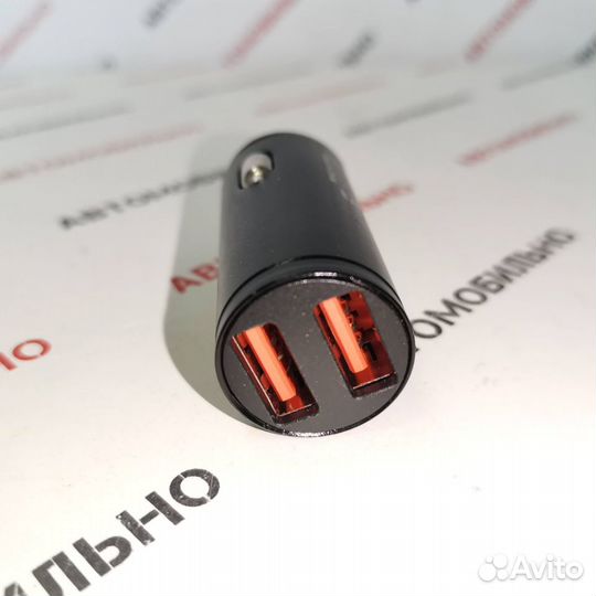 Разветвитель зарядка Black T-05B USB+USB