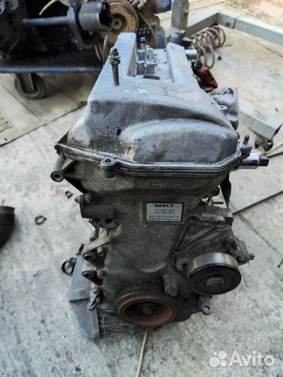 Двигатель на geely emgrand ec7 1 8