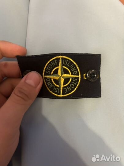 Stone island ветровка light soft shell-r