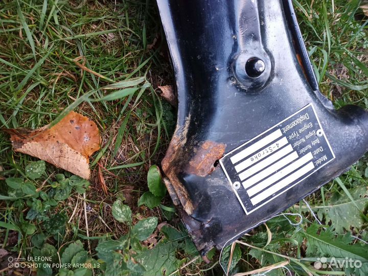 Рама мопед alpha с птс