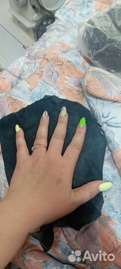 Куски натуральной кожи