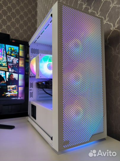 Игровой пк i3 12100F + GTX 1660 Ti 6Gb. Гарантия