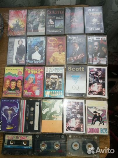 Кассеты для магнитофона