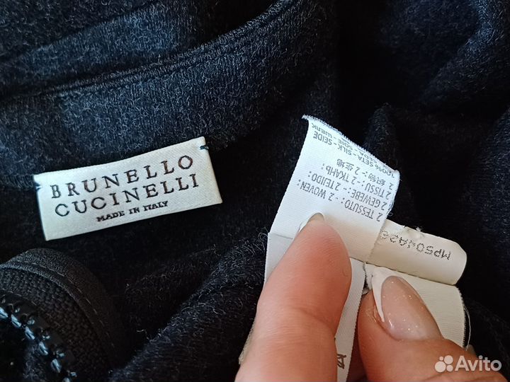 Brunello cucinelli платье кашемир жакет chanel