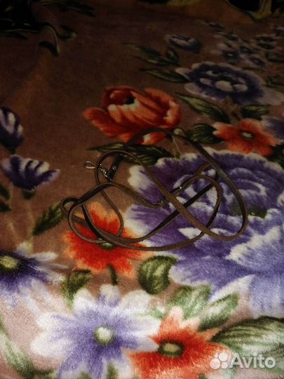 Поводок кожаный 1.5м