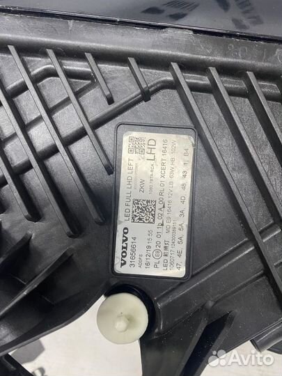 Левая Фара Volvo XC60 2017-2022 Full Led