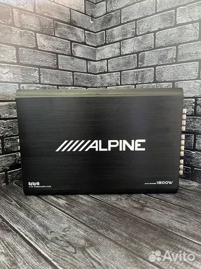 Усилитель Alpine 1800w