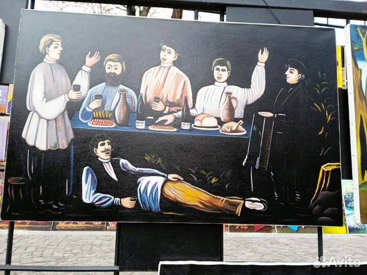 Картина на холсте груз.худ.Нов