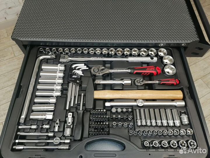 Тележка инструментальная 156 предметов JTC