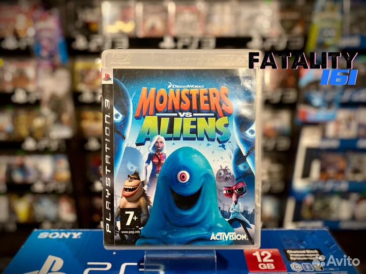 Monsters vs aliens PS3