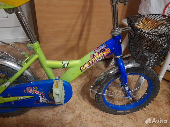 Детский велосипед метеор