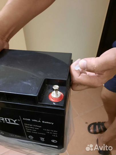 Аккумулятор новый 40 ач