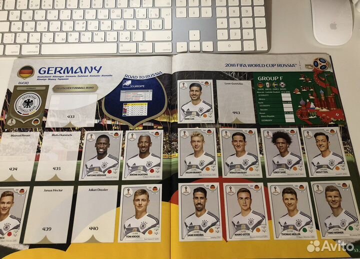 Альбом panini (fifa 2018)