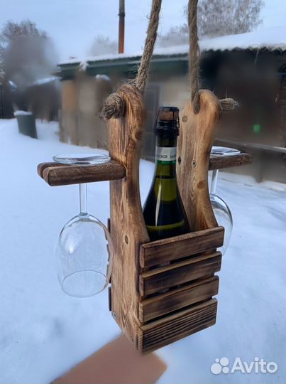 Подарочная подставка для вина